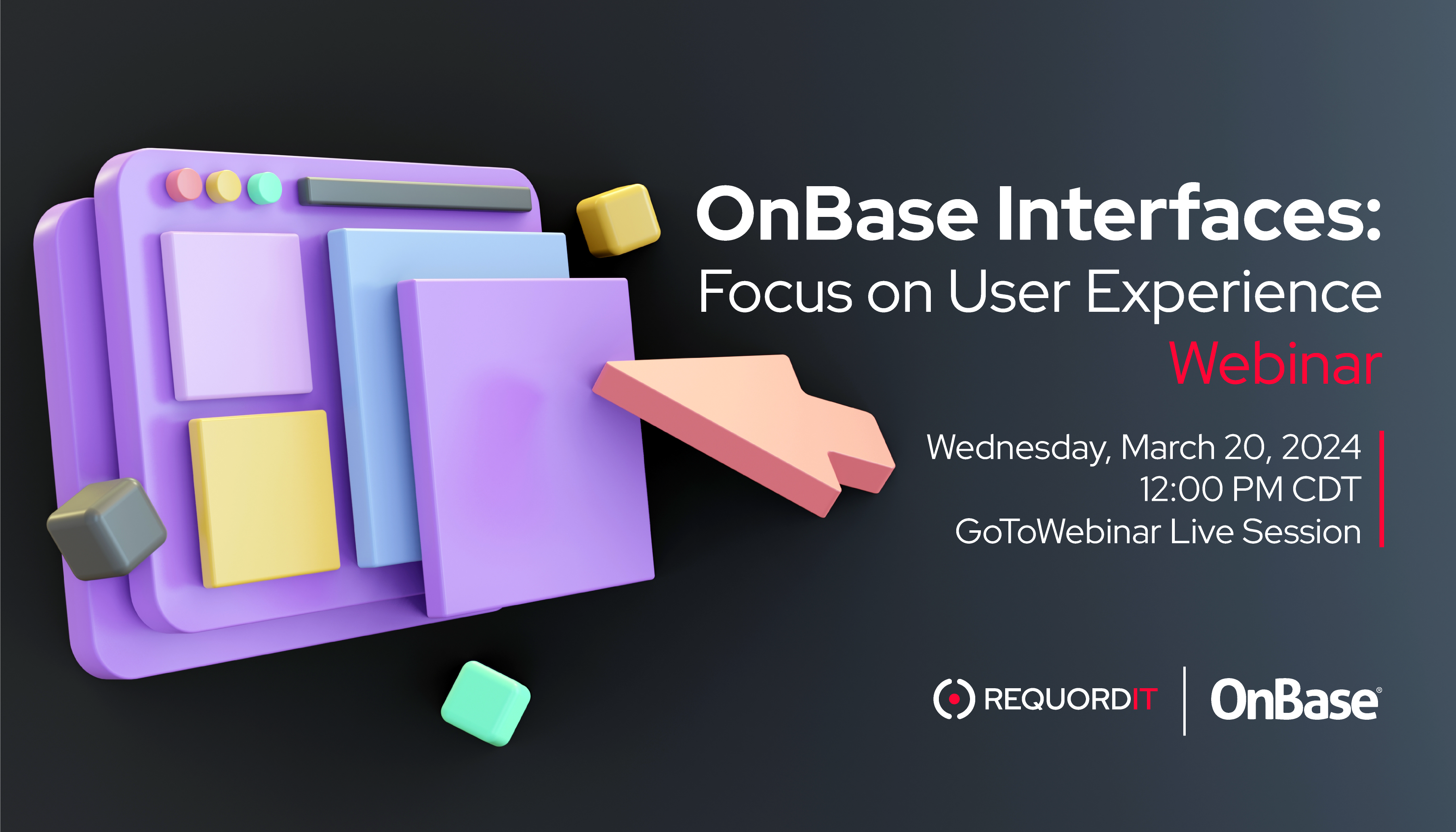 OnBase Interfaces: focus on User Experience