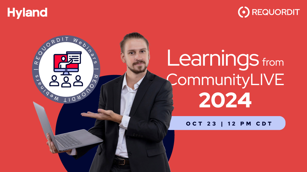 Webinar: Learnings from CommunityLIVE 2024